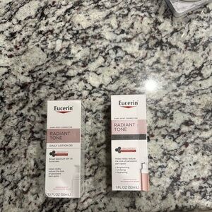 Eucerin Radiant Tone Daily Lotion and Dual Serum